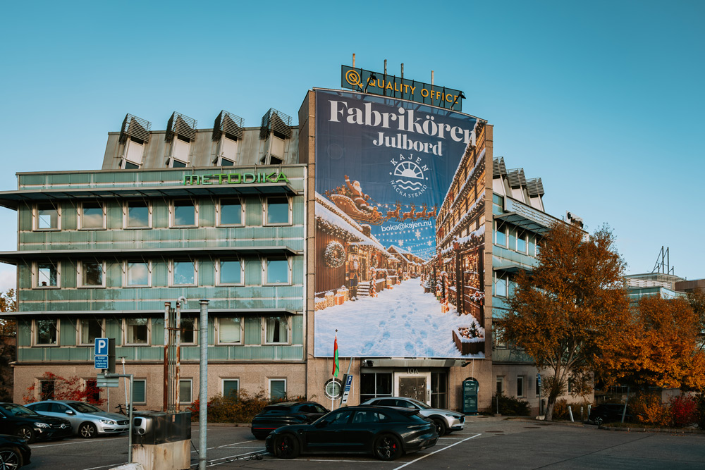 Ett modernt kökskontor för coworking