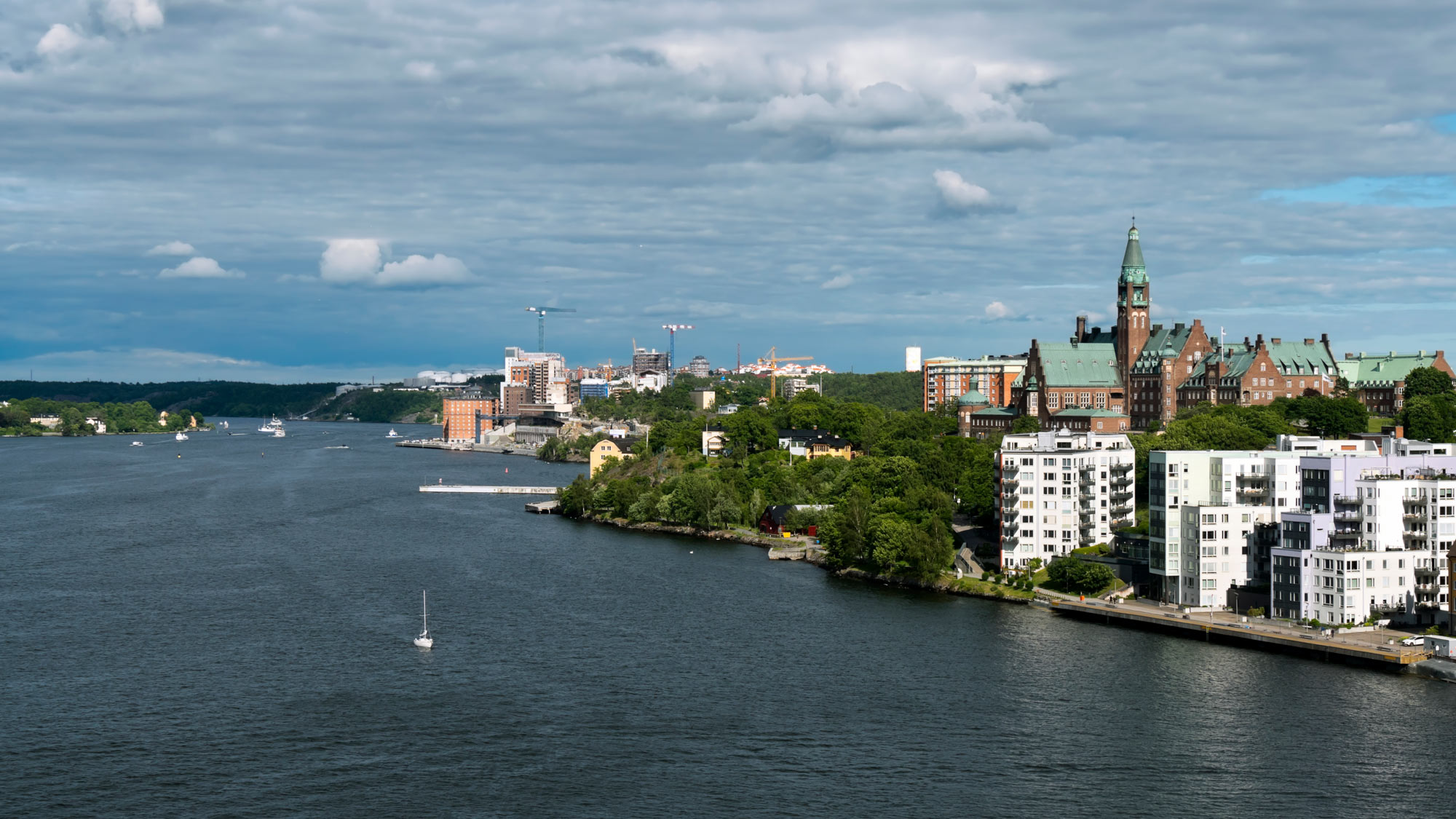 Stadsgården vid vattnet i Stockholm